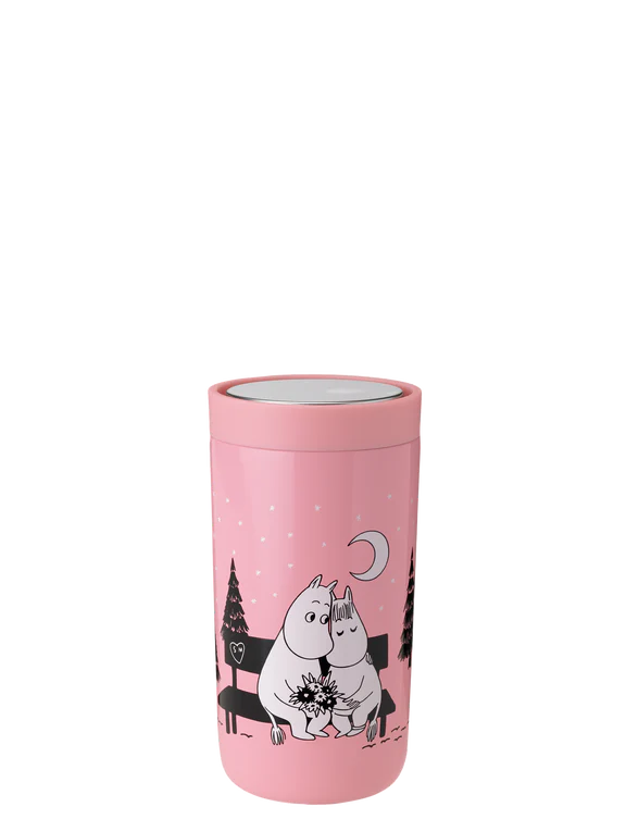 STELTON MOOMIN CLICK TERMOKOP 0,2 L I LOVE YOU
