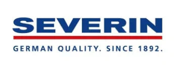 Severin logo med teksten 'German Quality. Since 1892.'