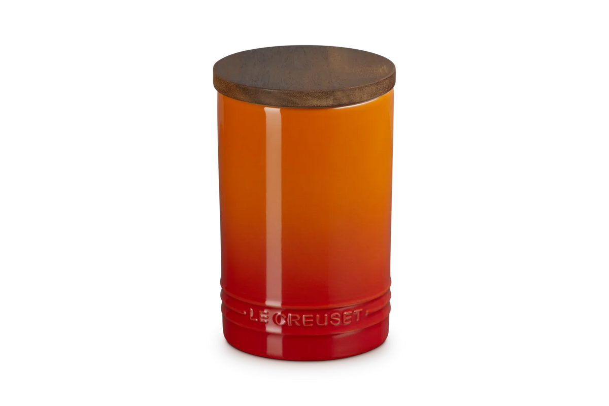 LE CREUSET OPB.KRUKKE M/TRÆLÅG 770 ML VOLCANIC