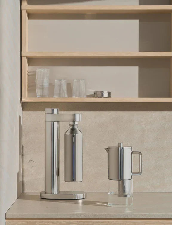 STELTON FLASKE 1,2 L STÅL T/BRUS MASKINE