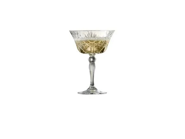 LYNGBY MELODIA KRYSTAL CHAMPAGNESKÅL 26 CL 4-PAK