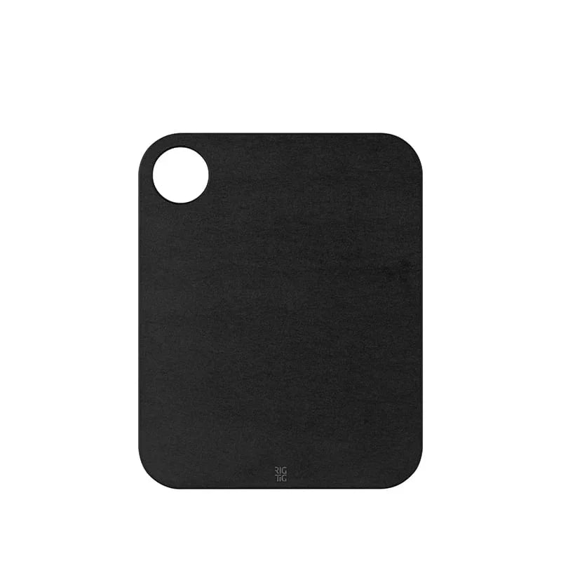 RIGTIG by STELTON SKÆREBRÆT 23,5X18,7 CM SORT FIBERTRÆ