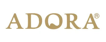 Guldlogo for mærket ADORA