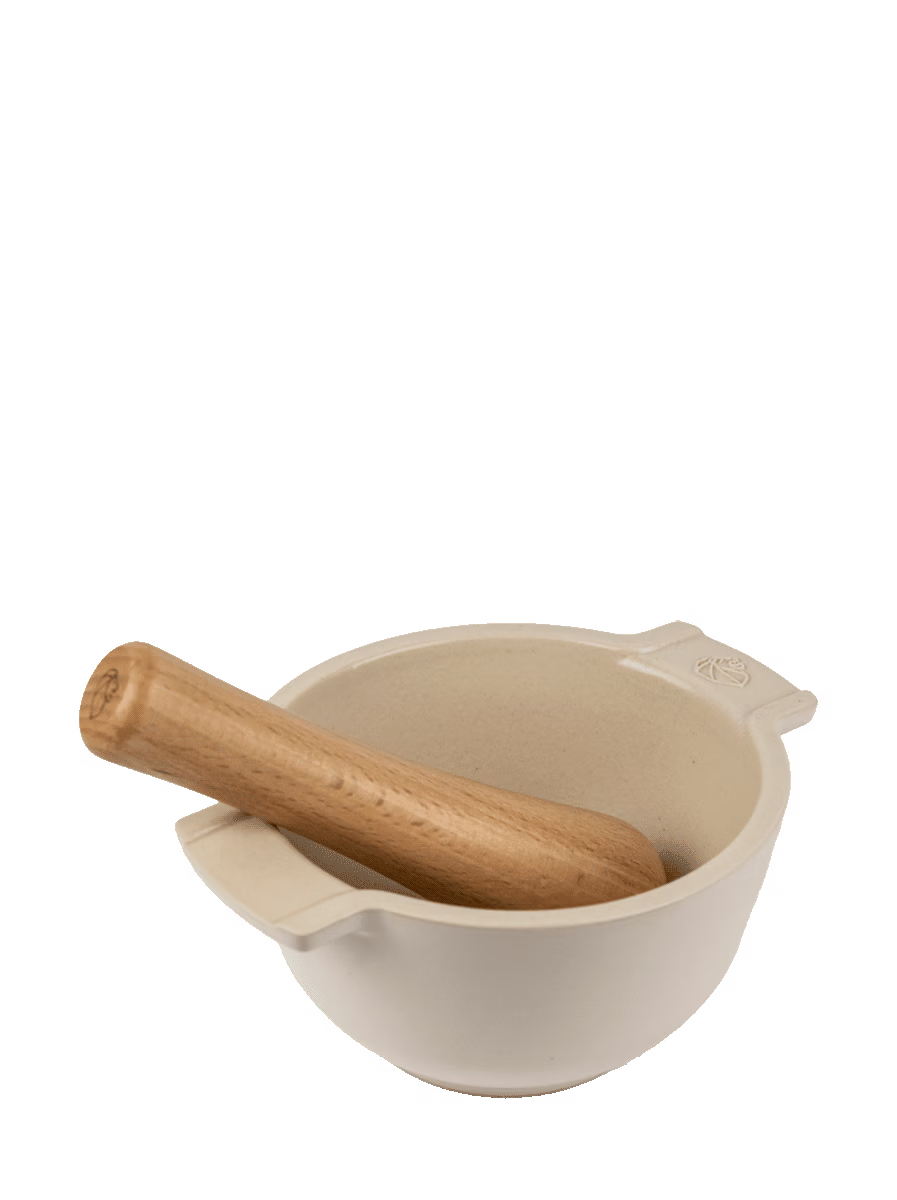 PEUGEOT APPOLIA MORTER 14 CM M/TRÆSTØDER CREME