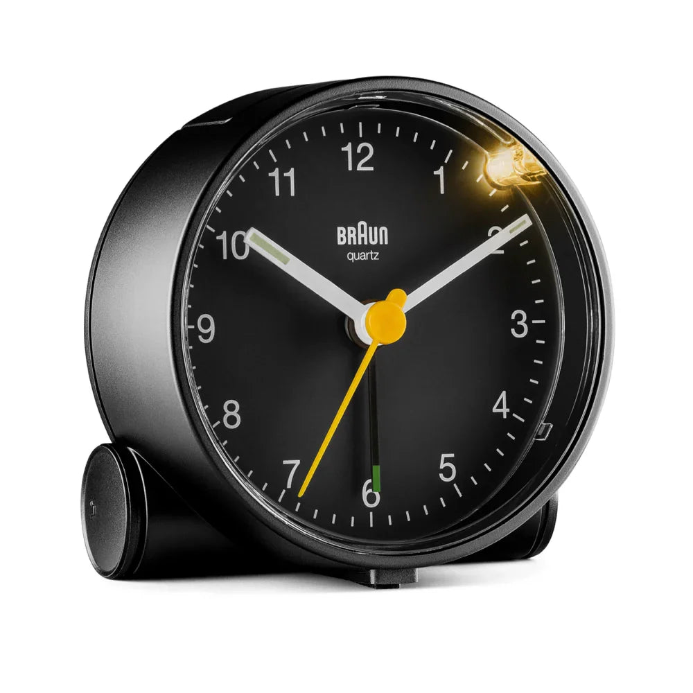 BRAUN VÆKKEUR SORT M/SNOOZE FUNKTION
