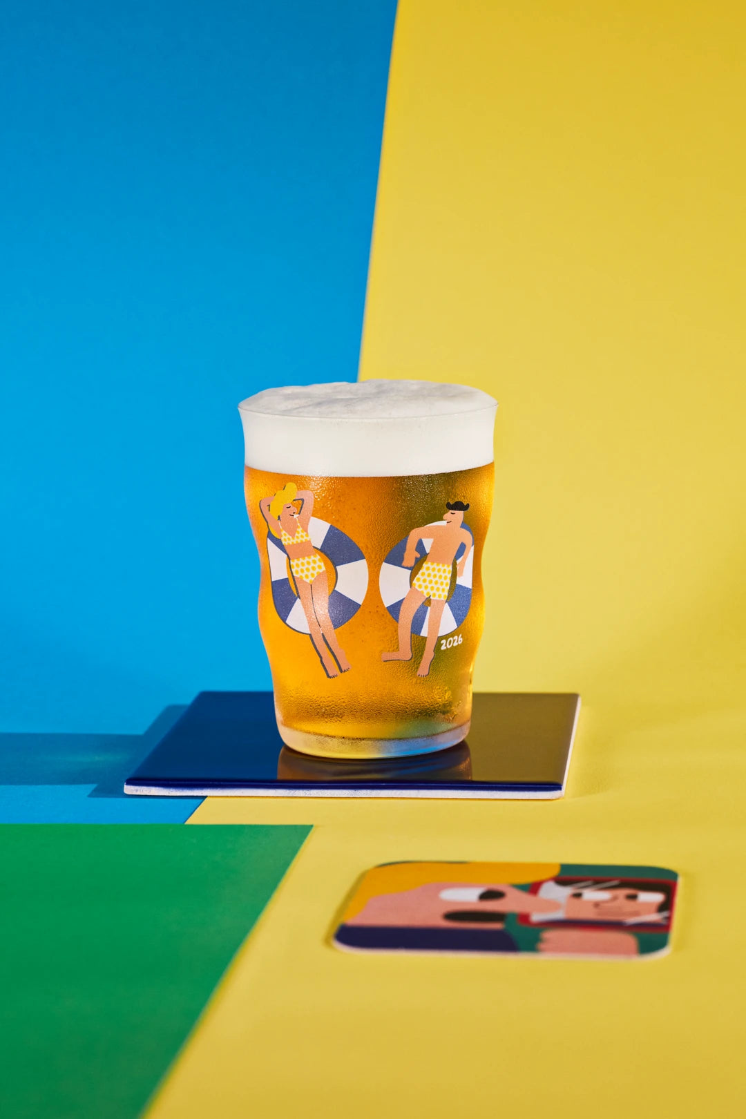 HOLMEGAARD MIKKELLER ØLGLAS 40 CL PINT M/MOTIV 2026