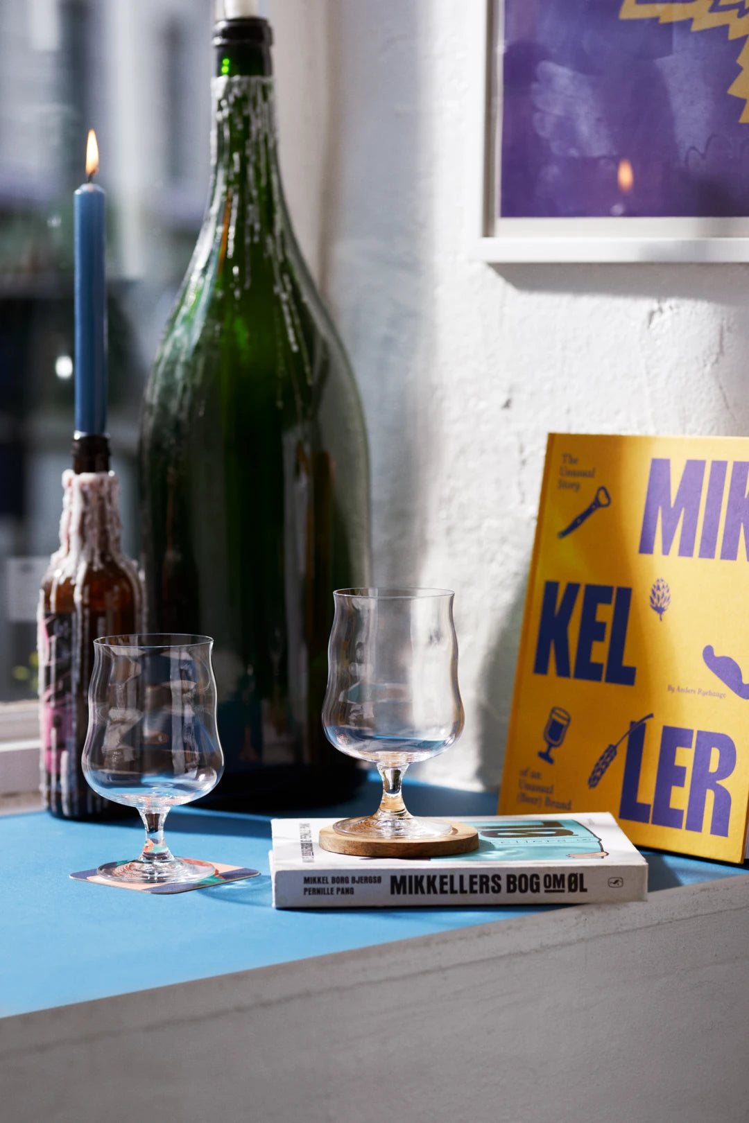 HOLMEGAARD MIKKELLER ØLGLAS 40 CL UNIVERSAL KLAR 2-PAK