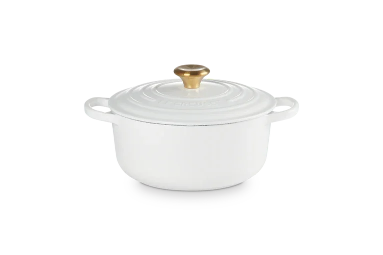 LE CREUSET GRYDE 4,2 L/24 CM HVID