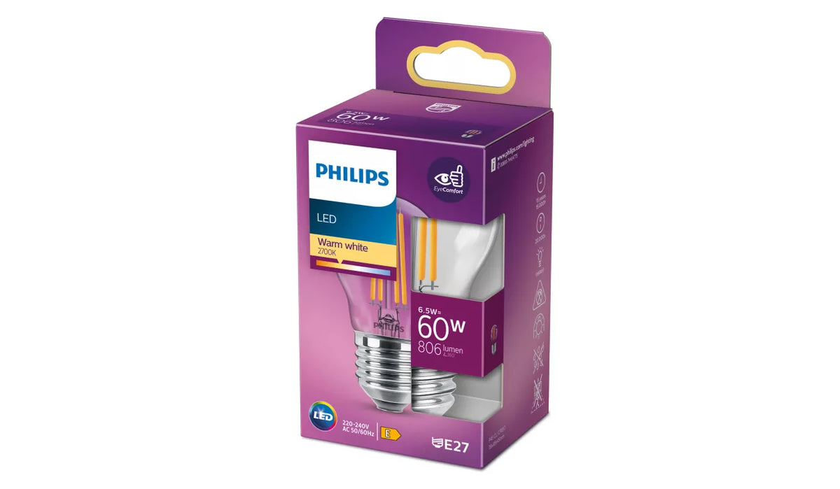 LED KRONE KLAR 60W E27