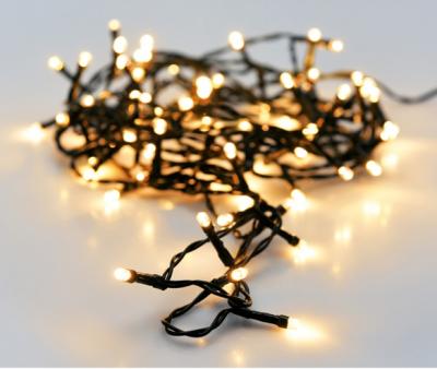 CONZEPT LYSKÆDE T/BATTERI HVID 80 LED TIMER IP44