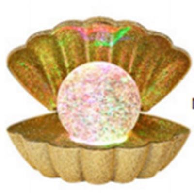CONZEPT MUSLINGLAMPE GULD/GLITTER USB