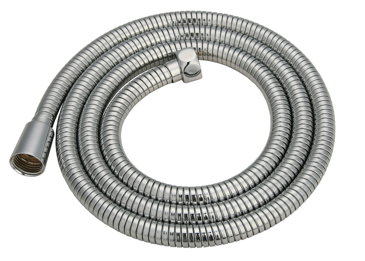 ADORA bruseslange i metal, 150 cm, kromfinish