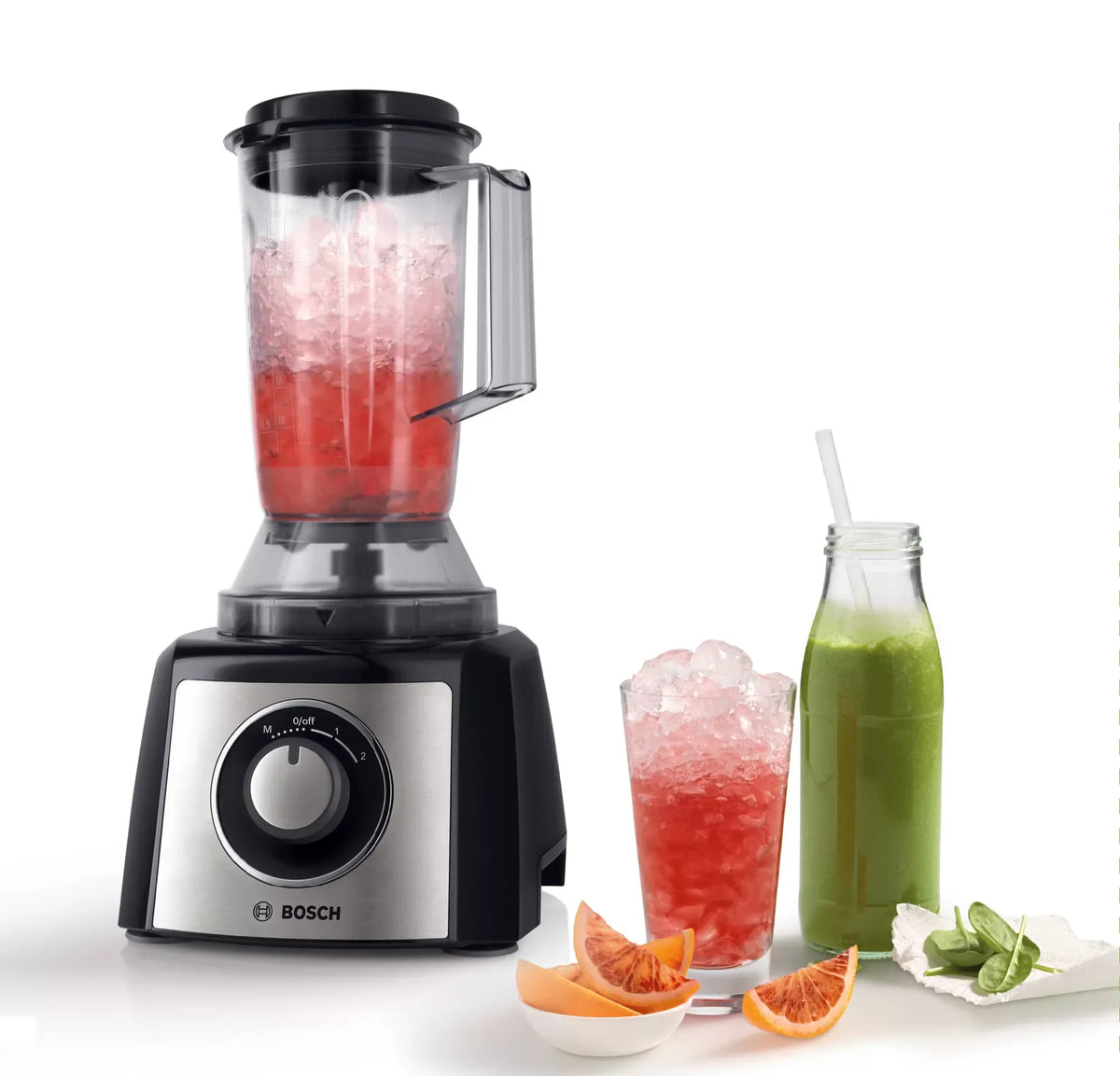 BOSCH FOODPROCESSOR MED BLENDER + MINIHAKKER
