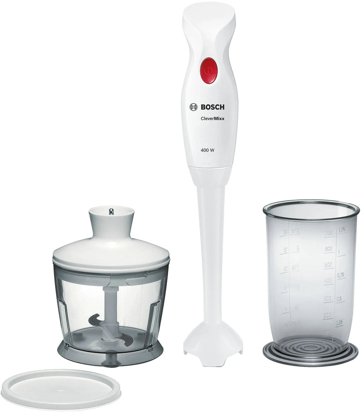 BOSCH STAVBLENDER 400W HVID