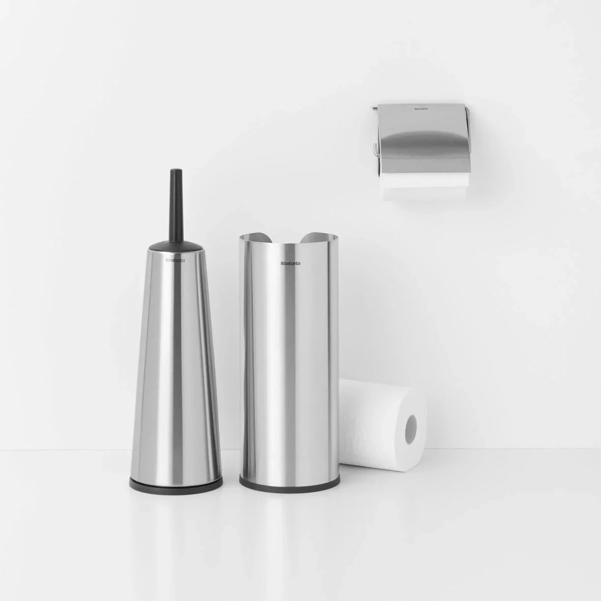 BRABANTIA TOILETBØRSTE RENEW MAT STÅL