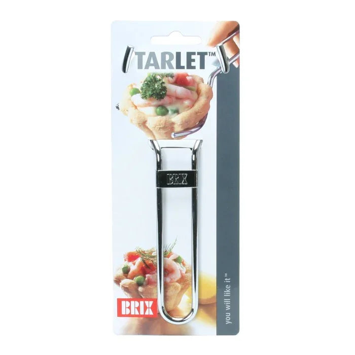BRIX tarteletgaffel i original emballage med illustration af tærtelet