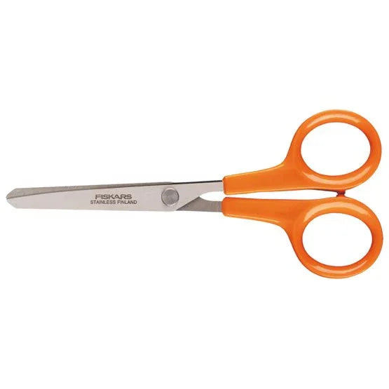 FISKARS hobbysaks med orange håndtag og rustfrie stålblade