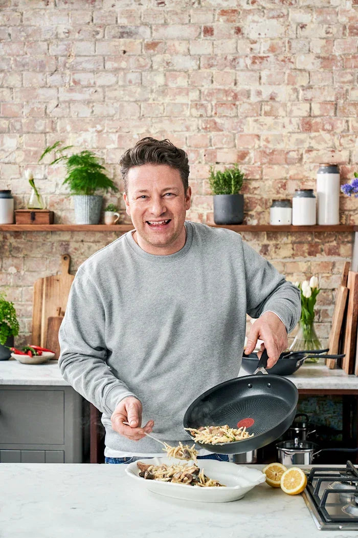 JAMIE OLIVER STEGEPANDE Ø28 CM HARD ANODISED