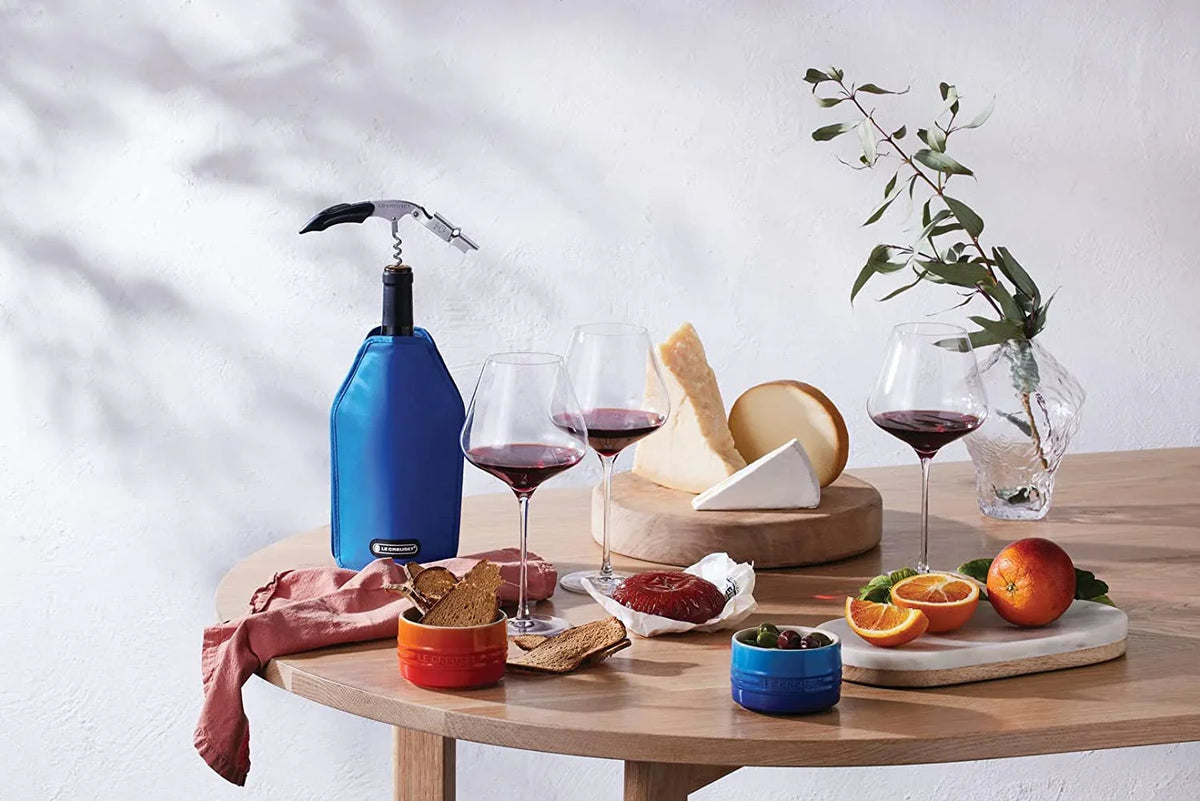 LE CREUSET FLASKEKØLER GEL 23 CM AZURE