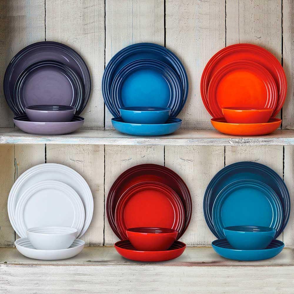 LE CREUSET TALLERKEN 27 CM CERISE