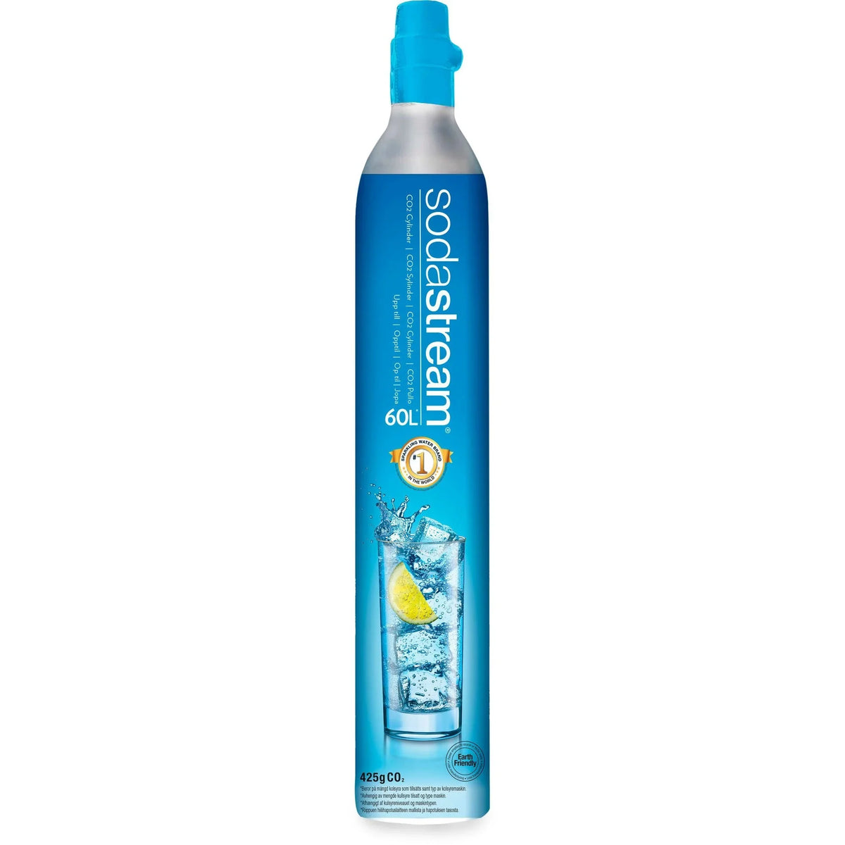 SodaStream kulsyre byttepatron på 425g CO2 til sodavandsmaskine