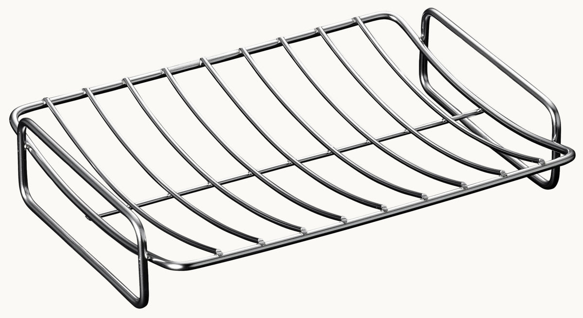 SCANPAN rist i rustfrit stål til bradepande 34x22 cm