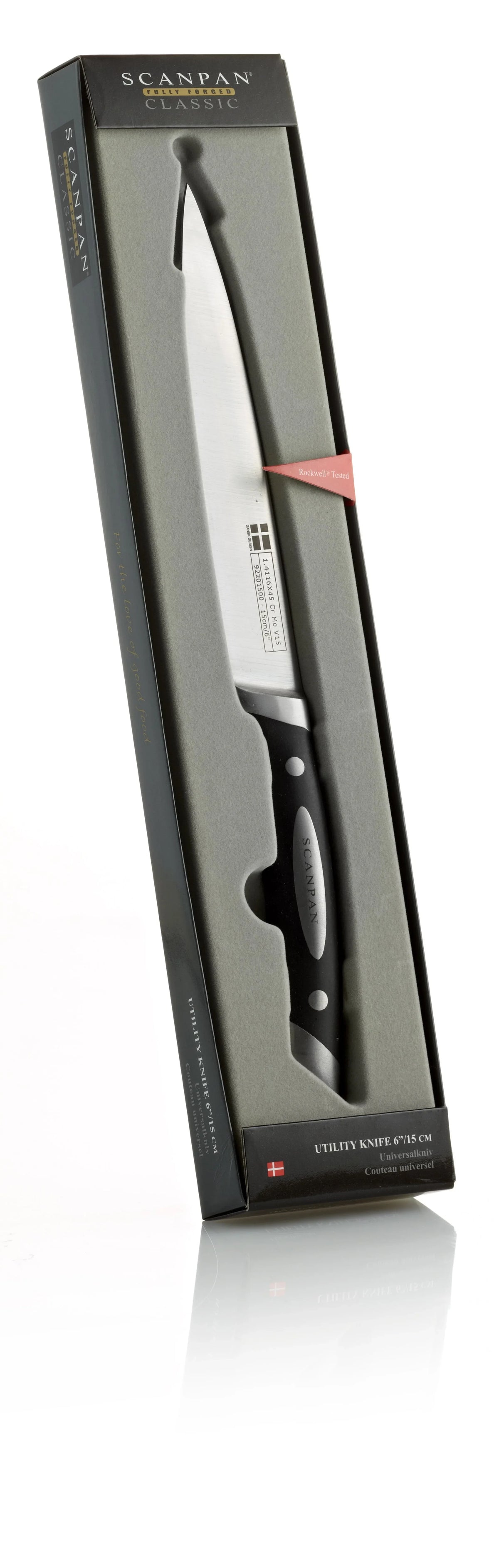 SCANPAN universalkniv 15 cm i original gaveæske