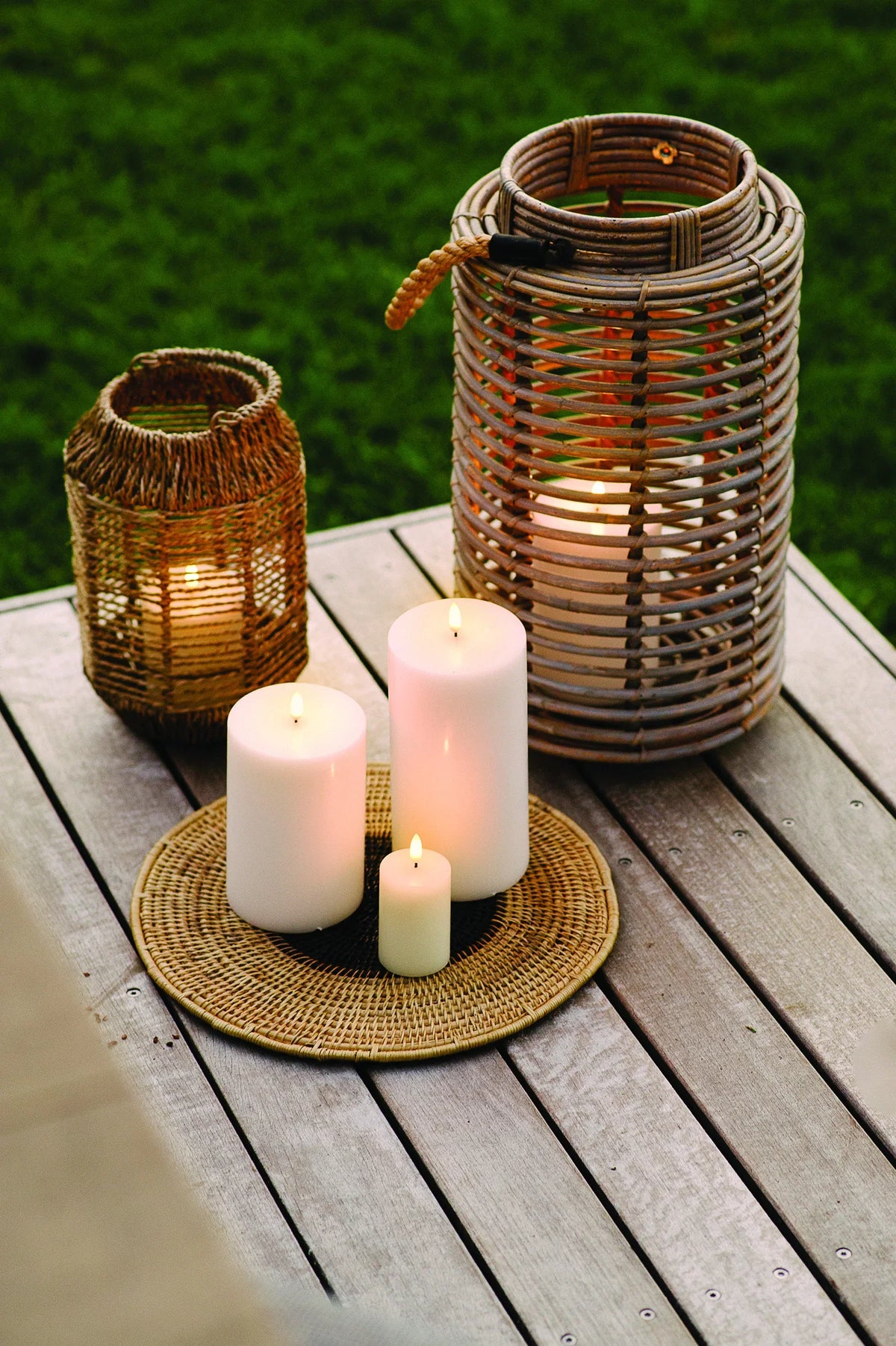 UYUNI LED BLOKLYS 20 CM HVID
