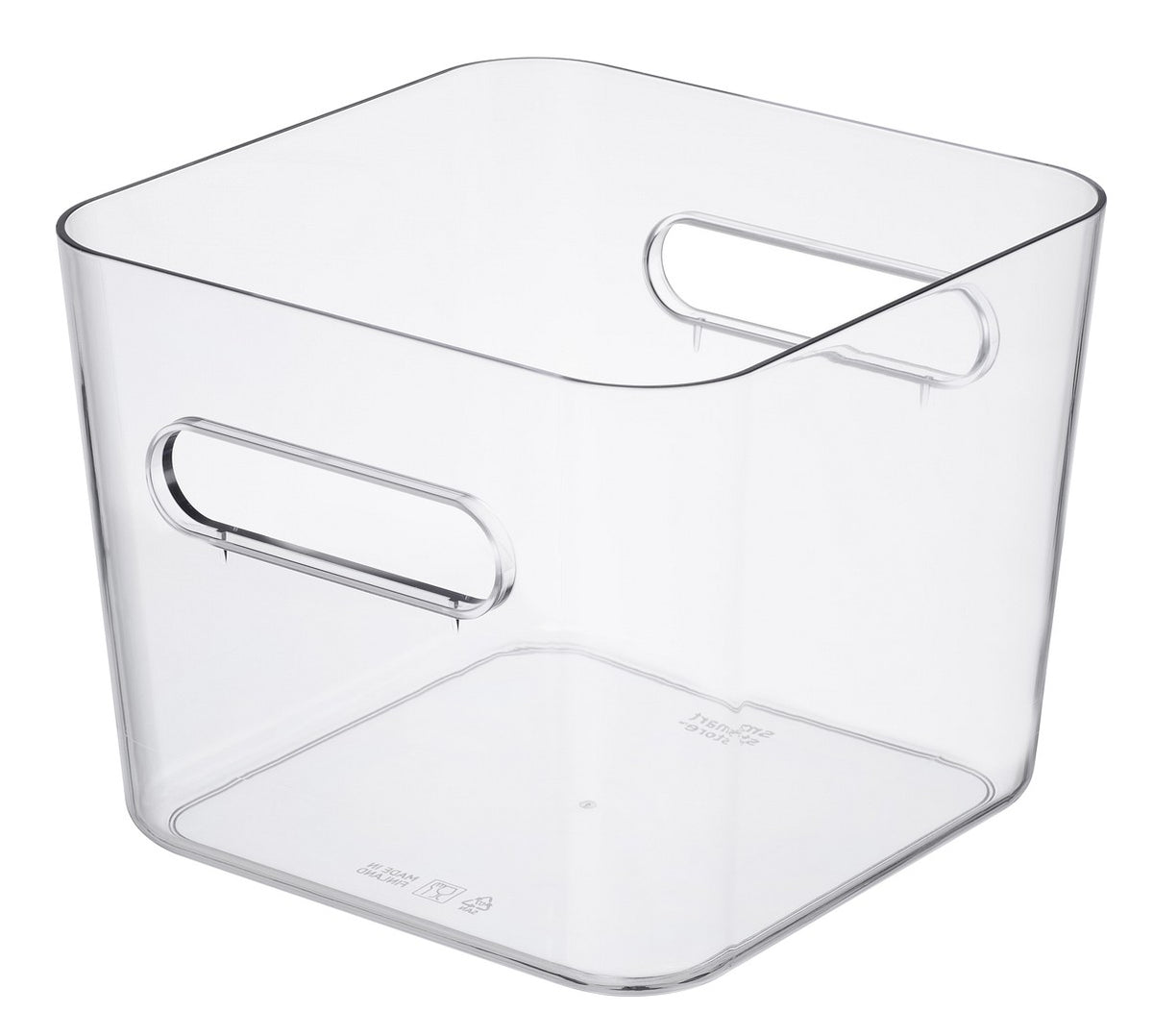 SS COMPACT CLEAR SQ-L 4,7 L 20X20X16H