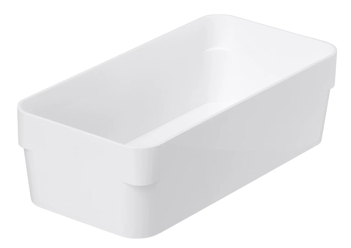 SS COMPACT SKUFFEORGANIZER 20X10 X6 CM HVID PLAST