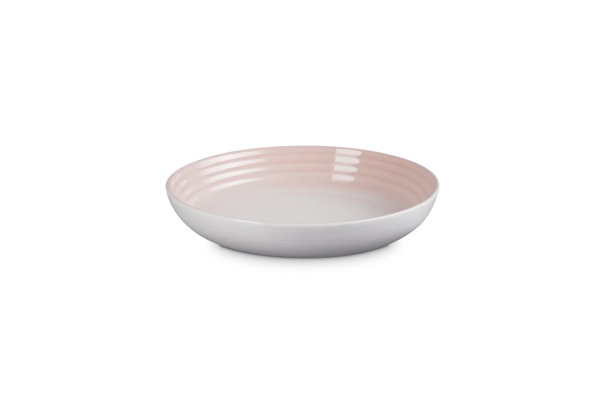 LE CREUSET PASTATALLERKEN 22 CM Ø SHELL PINK