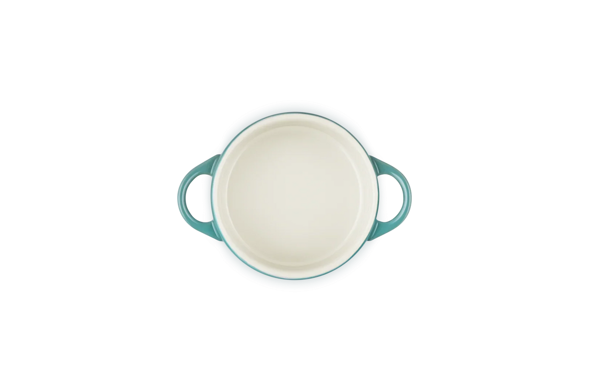 LE CREUSET MINIGRYDE 10 CM/250 ML BLEU RIVIERA GRØNBLÅ