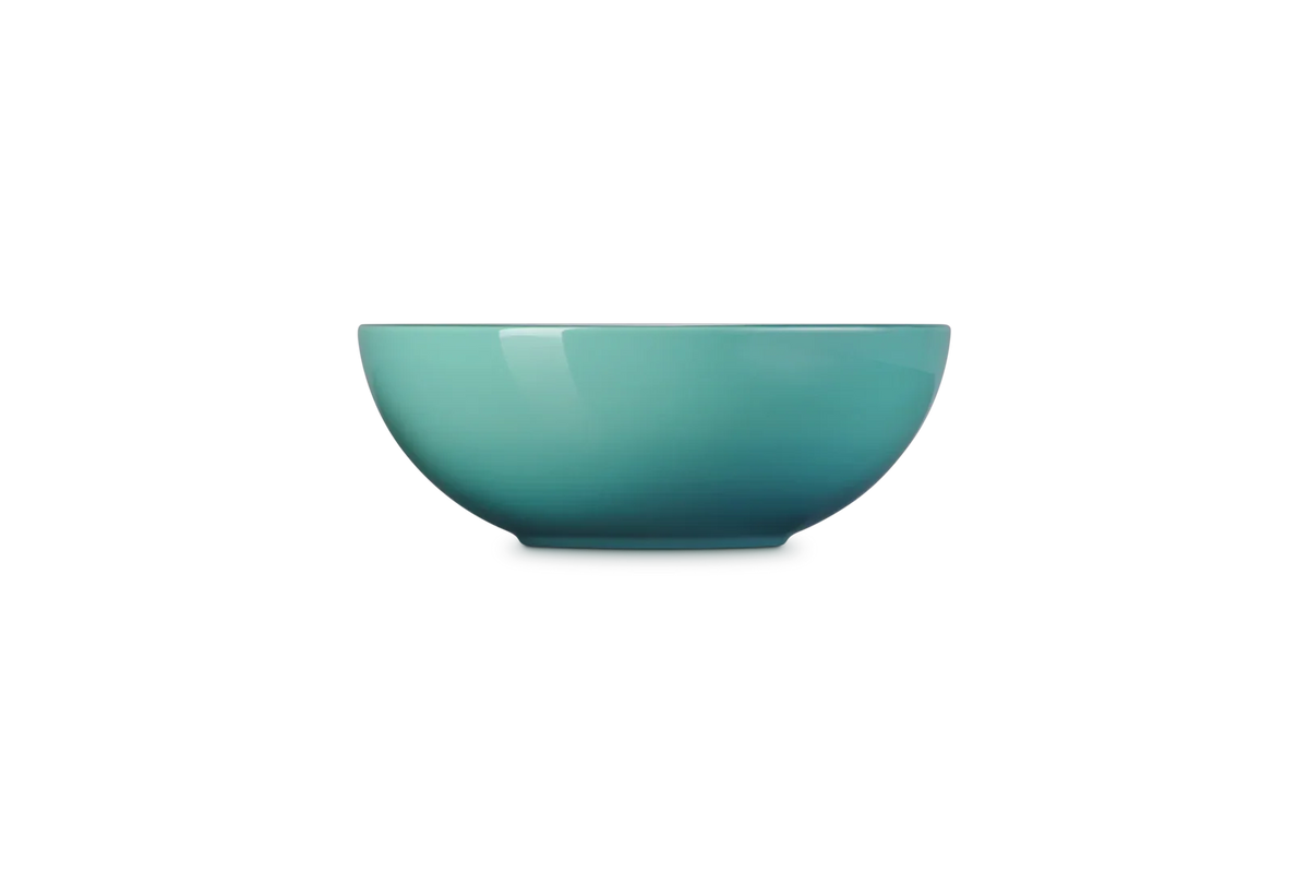 LE CREUSET SERVERINGSSKÅL 24 CM Ø 2,2 LTR BLEU RIVIERA GRØNBLÅ