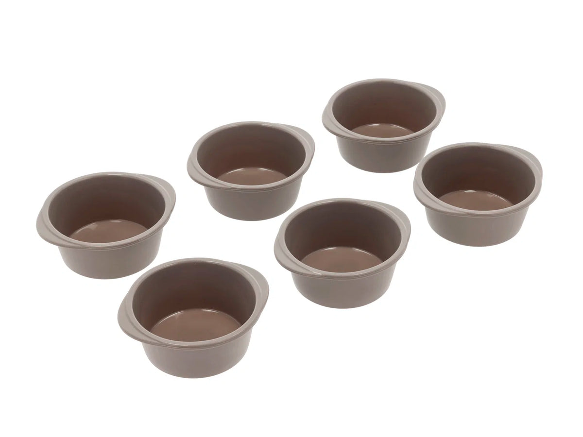 BLOMSTERBERGS MUFFINFORME LATTE SILIKONE 6-PAK