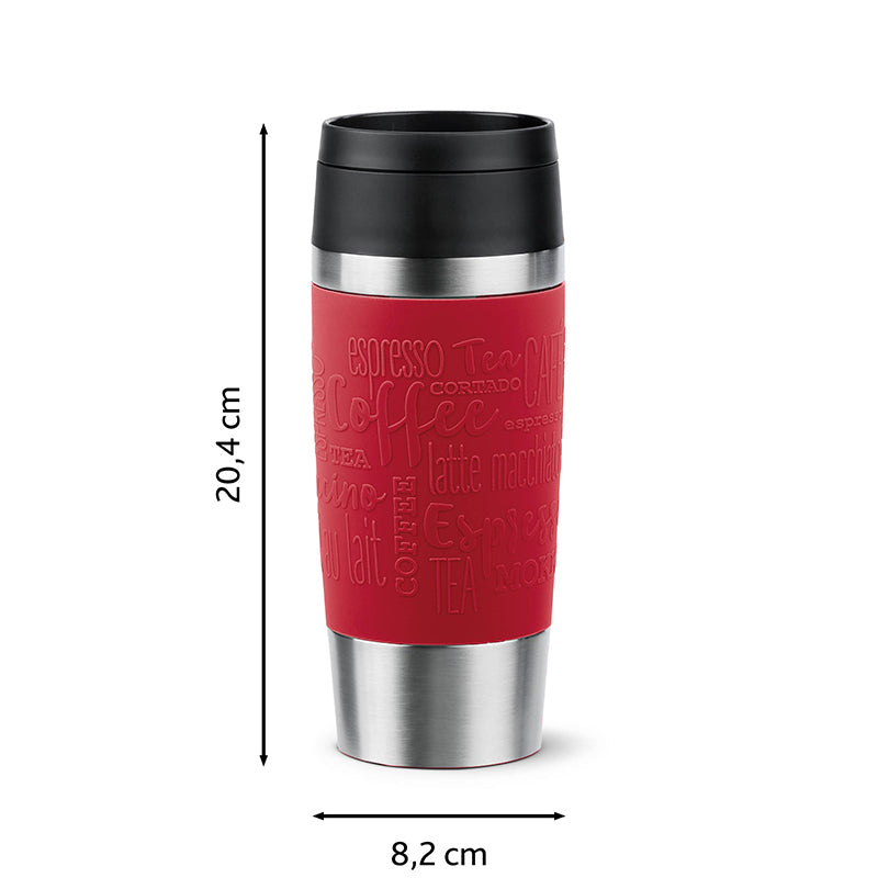 TEFAL TO GO TERMOKRUS RØD 0,36 L