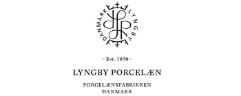 Logo for Lyngby Porcelæn Porcelænsfabrikken Danmark, etableret 1936