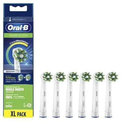 ORAL-B HOVED CROSS ACT. 6-PAK