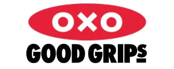 OXO Good Grips logo på hvid baggrund