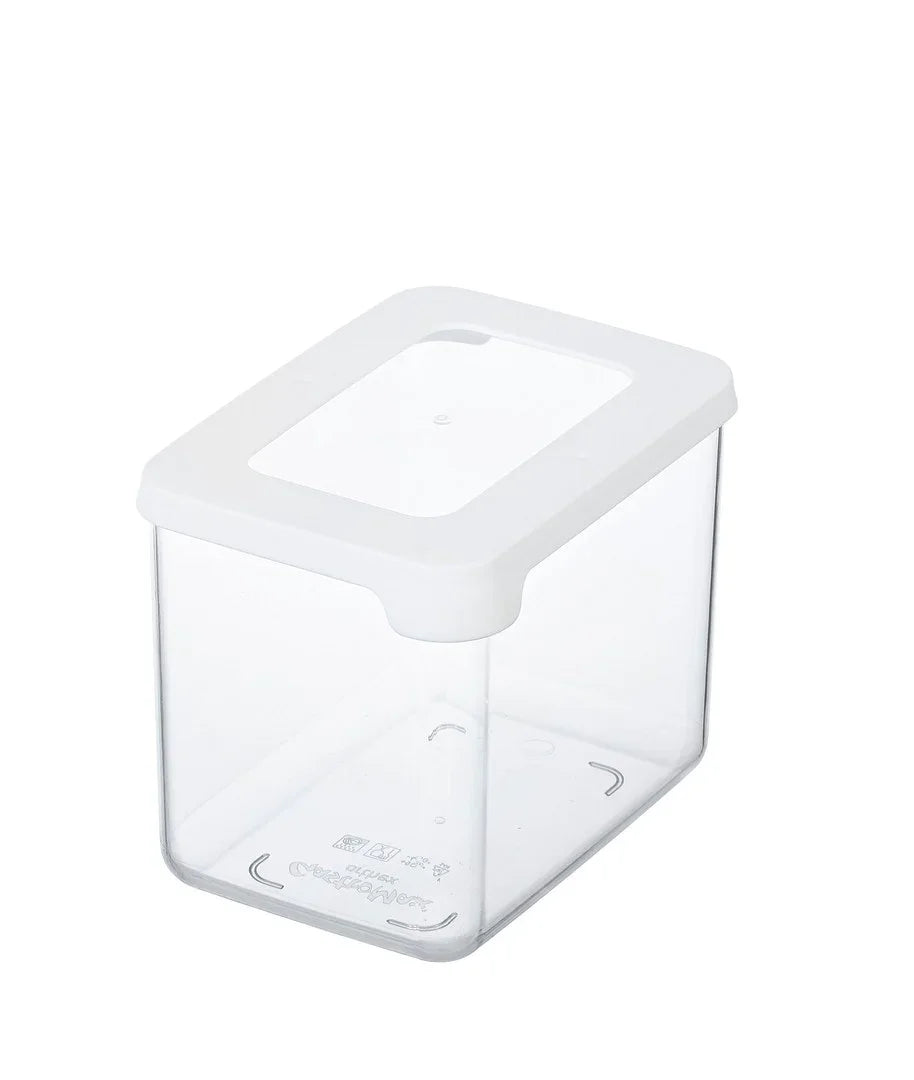 SMARTSTORE VISION KØKKENBOKS 0,8 L HVID/KLAR