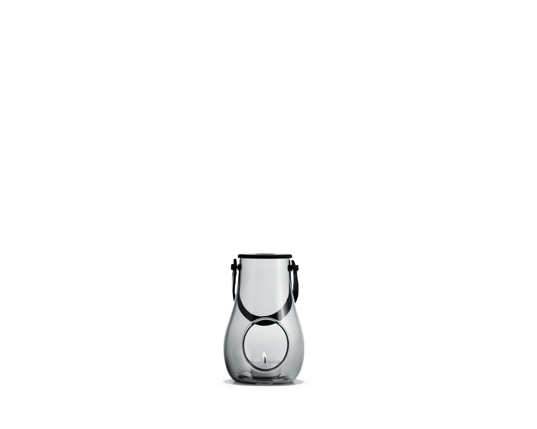 HOLMEGAARD LANTERNE SMOKE 16 CM