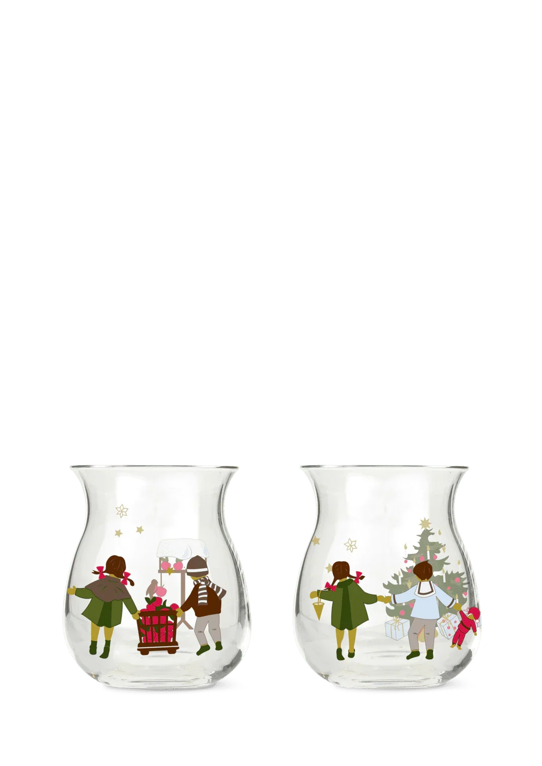HOLMEGAARD JULELYSLYGTE H7,5 CM 2022 2-PAK