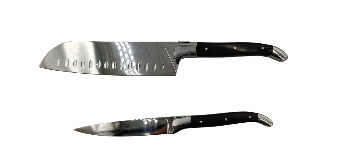 LAGUIOLE by HAWS SANTOKU OG UNIVERSALKNIV SORT