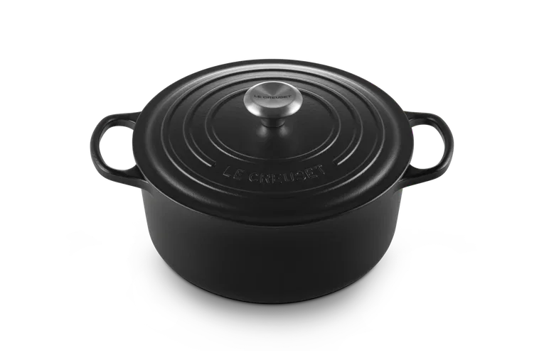 LE CREUSET SIGNATURE STEGEGRYDE 24 CM / 4,2 L MATTE BLACK