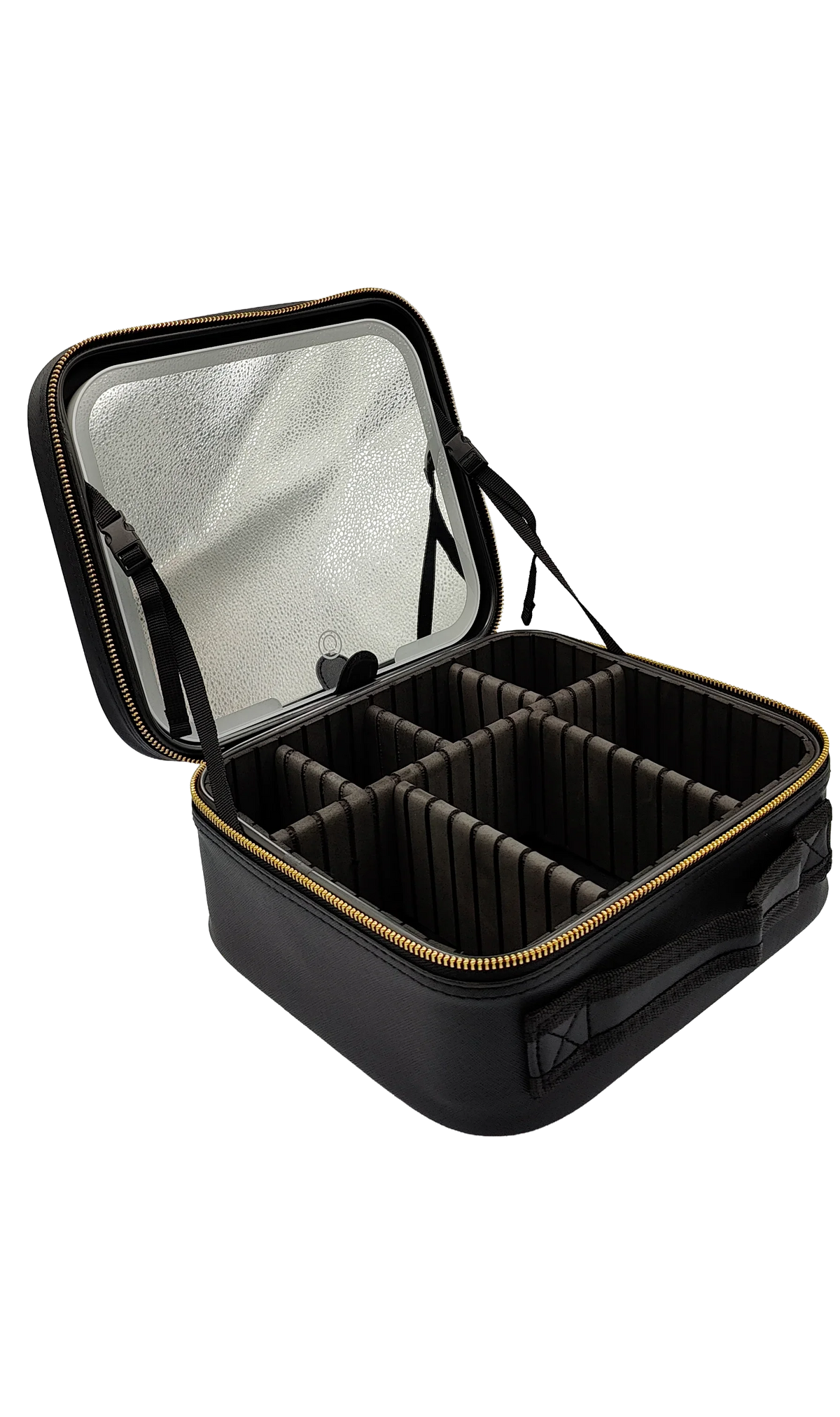 CONZEPT MAKE-UP TASKE M/LED SPEJL SORT