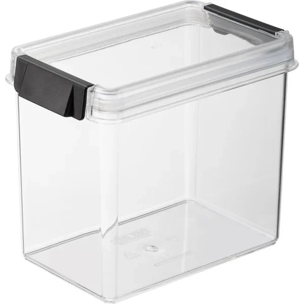 OSLO MADOPBEVARINGSBOX 1,7 LTR KLAR M/SORT CLIPSLUKNING
