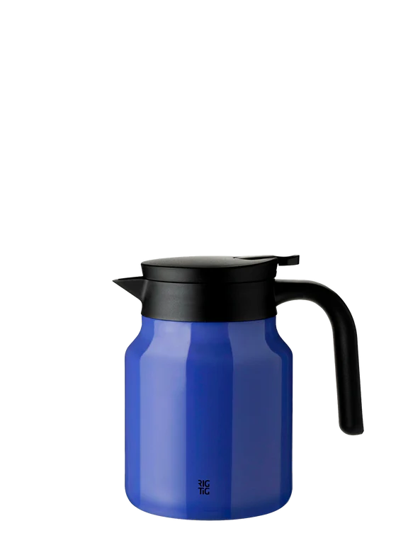 RIGTIG by STELTON TERMOKANDE 0,9 L BLÅ INKL. TEFILTER