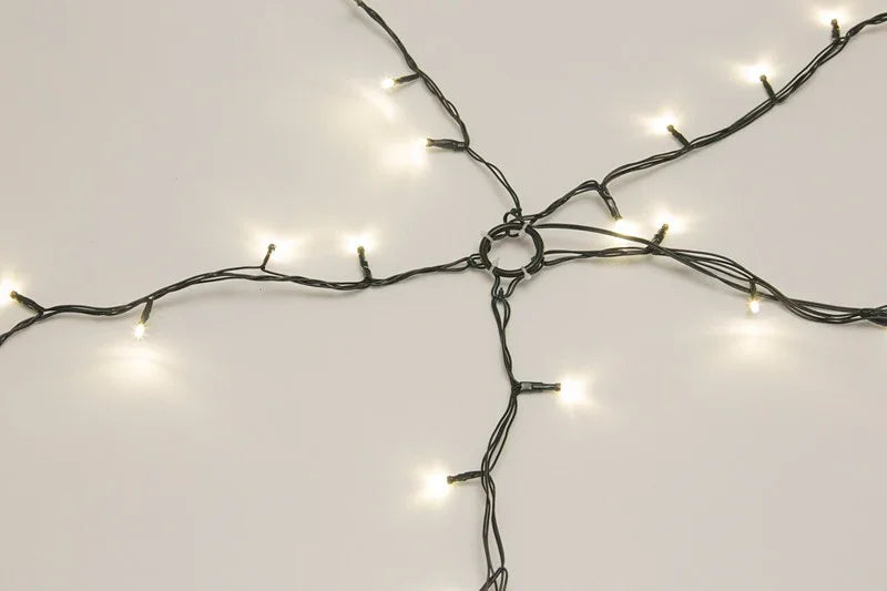 CONZEPT JULETRÆS LYSKÆDE MED TOPRING 330 LED