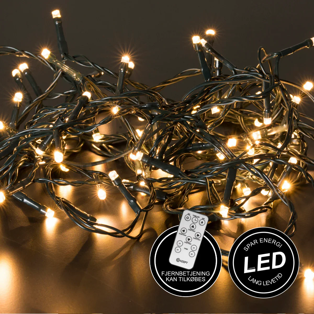 CONZEPT LYSKÆDE 720 LED MED CHIP