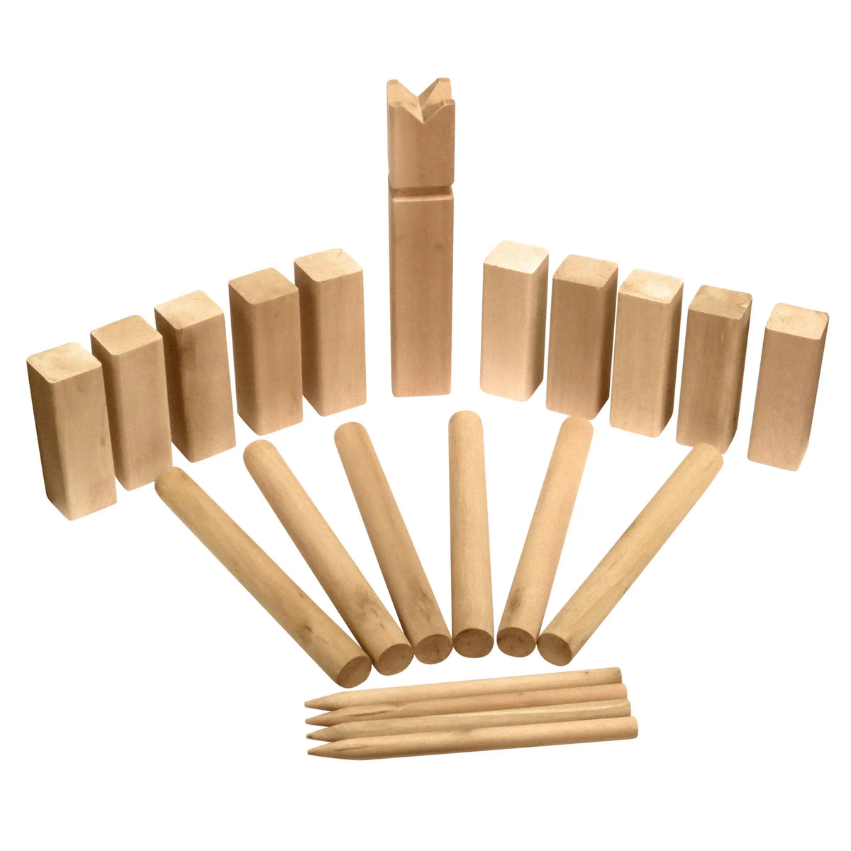 KONGESPIL / KUBB I TRÆ