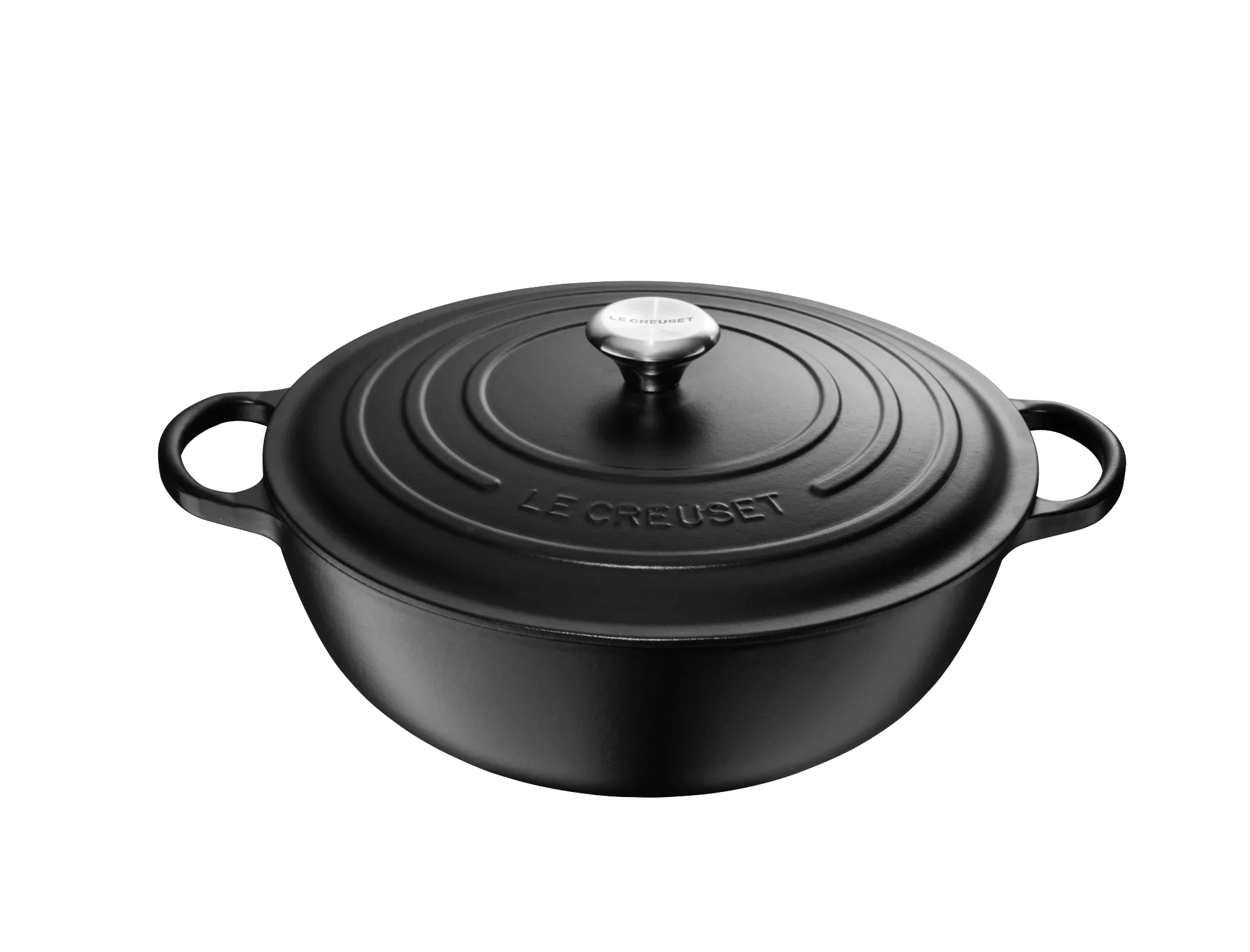 LE CREUSET STEGEGRYDE 32 CM/7 L MATTE BLACK